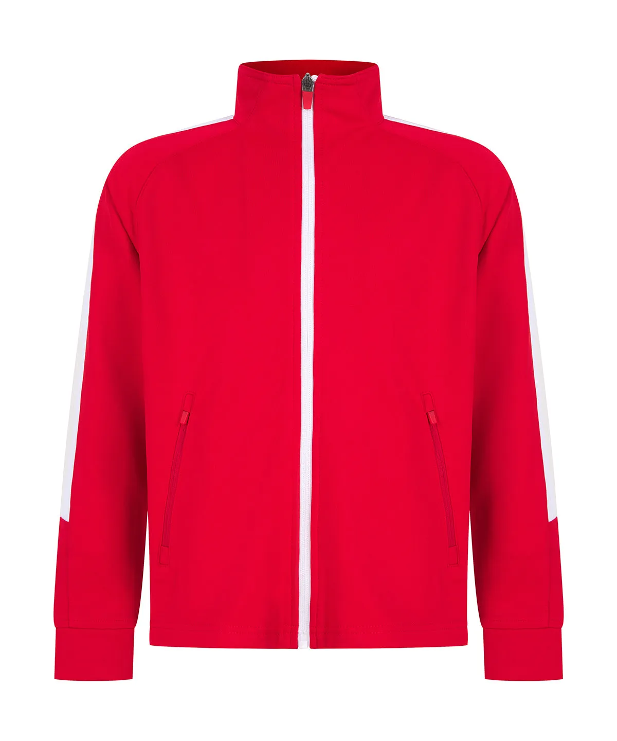 Red/White - Kids knitted tracksuit top