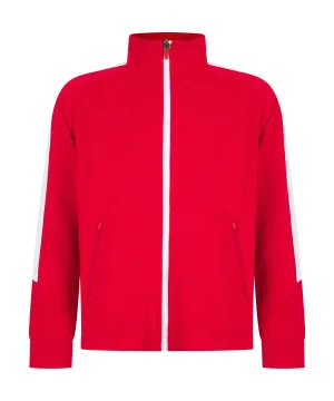 Red/White - Kids knitted tracksuit top