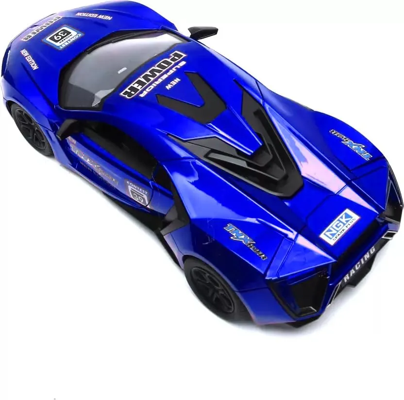 Remote Control Sports Car Toys for Kids (Blue)
