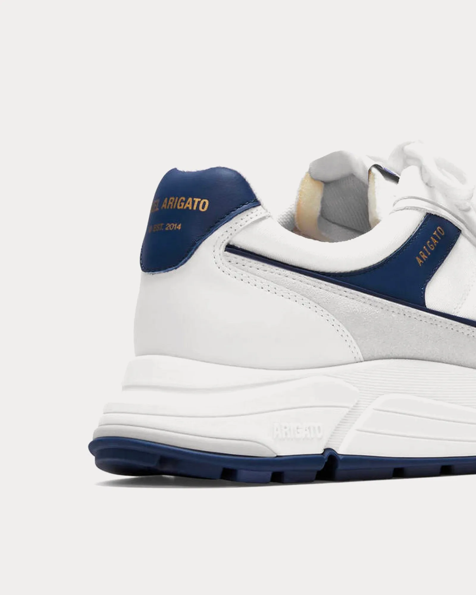 Rush White / Navy Low Top Sneakers