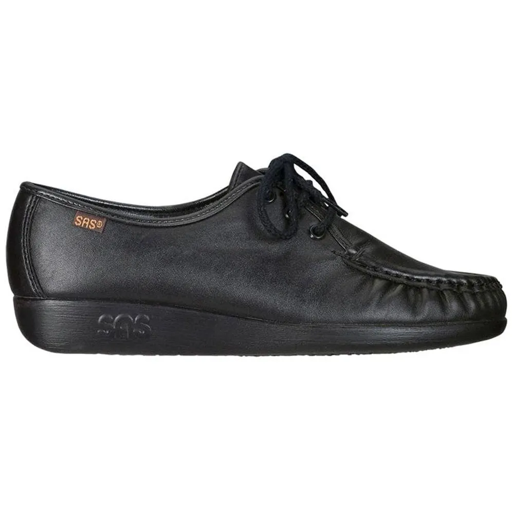 SAS Siesta Black Leather (Women's)