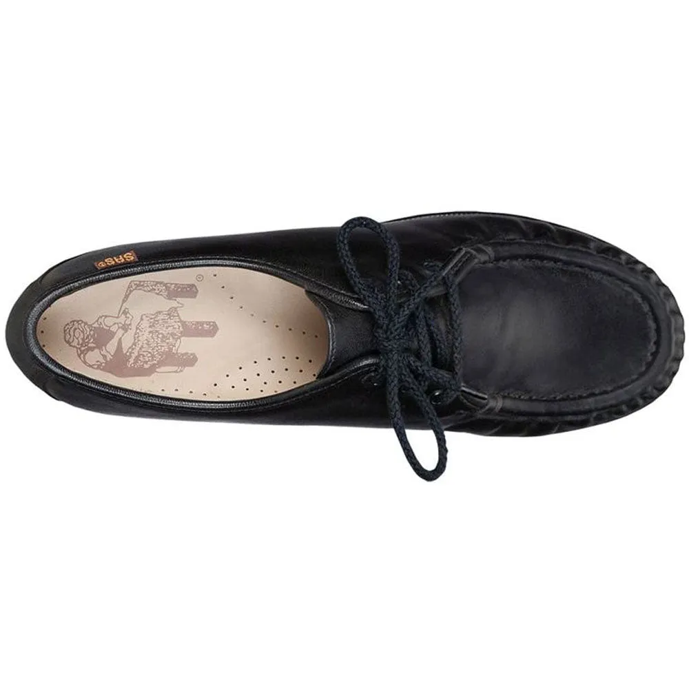 SAS Siesta Black Leather (Women's)