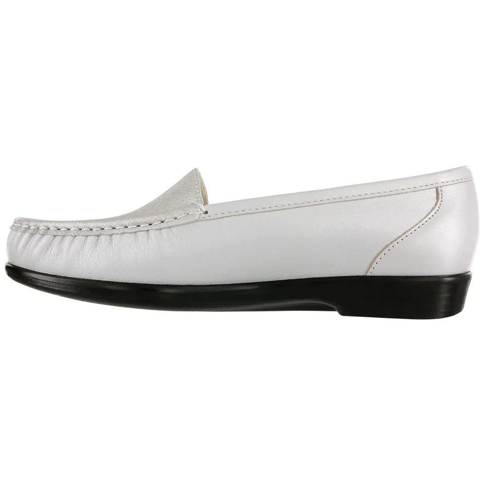 SAS Simplify Loafer Silver Cloud Leather (Women's)