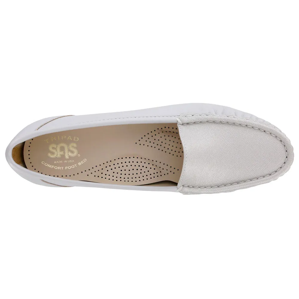 SAS Simplify Loafer Silver Cloud Leather (Women's)
