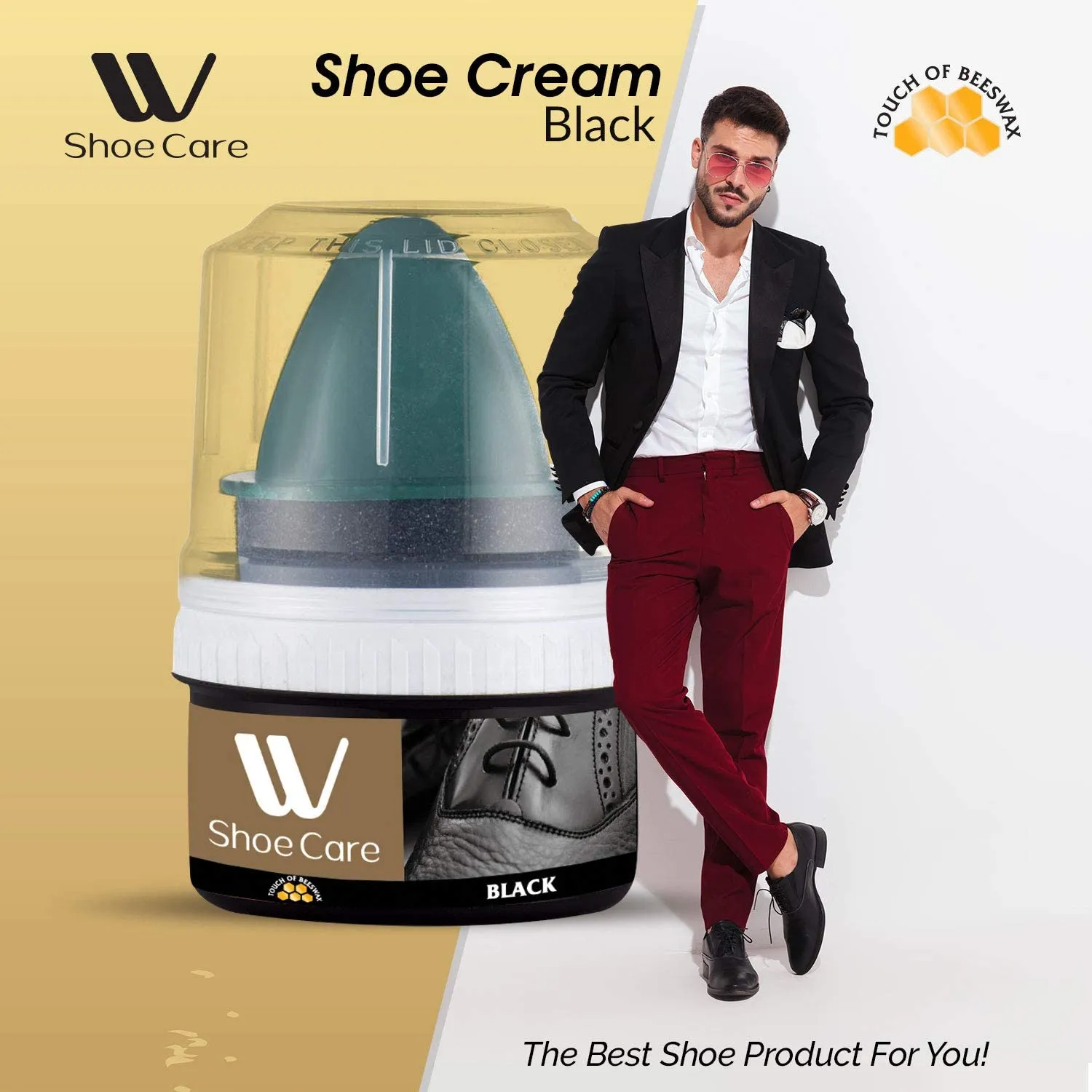 Shoe Shine kit Black, Pack of 4 | WBM SHOE CARE