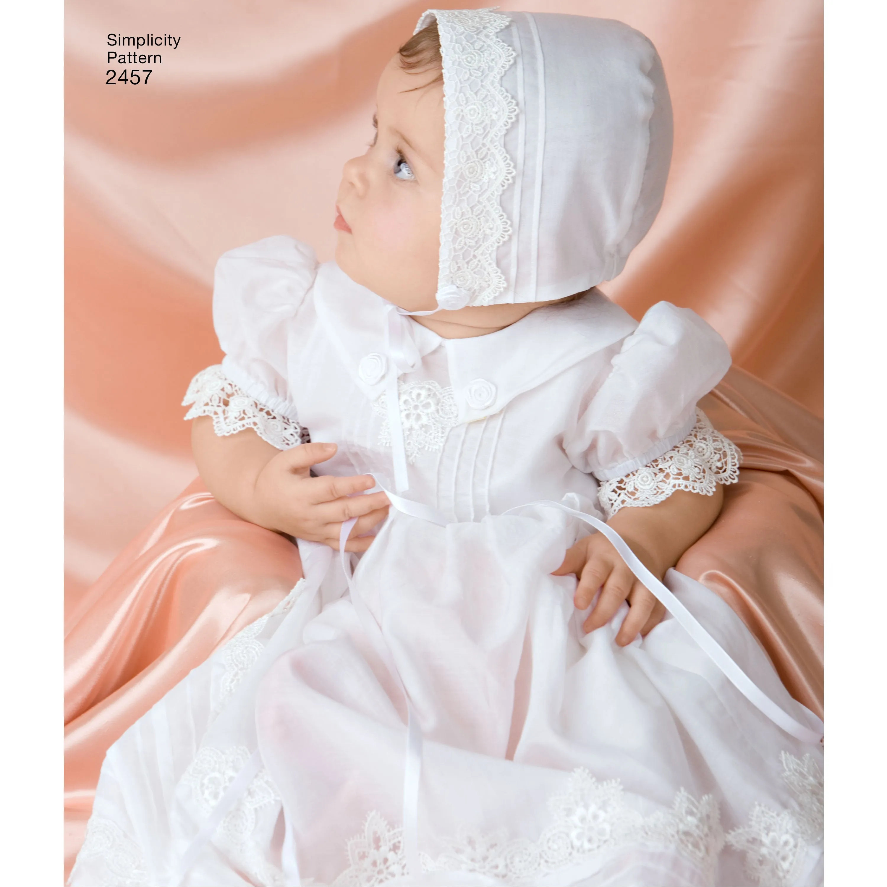 Simplicity Pattern 2457 Babies' Christening Set