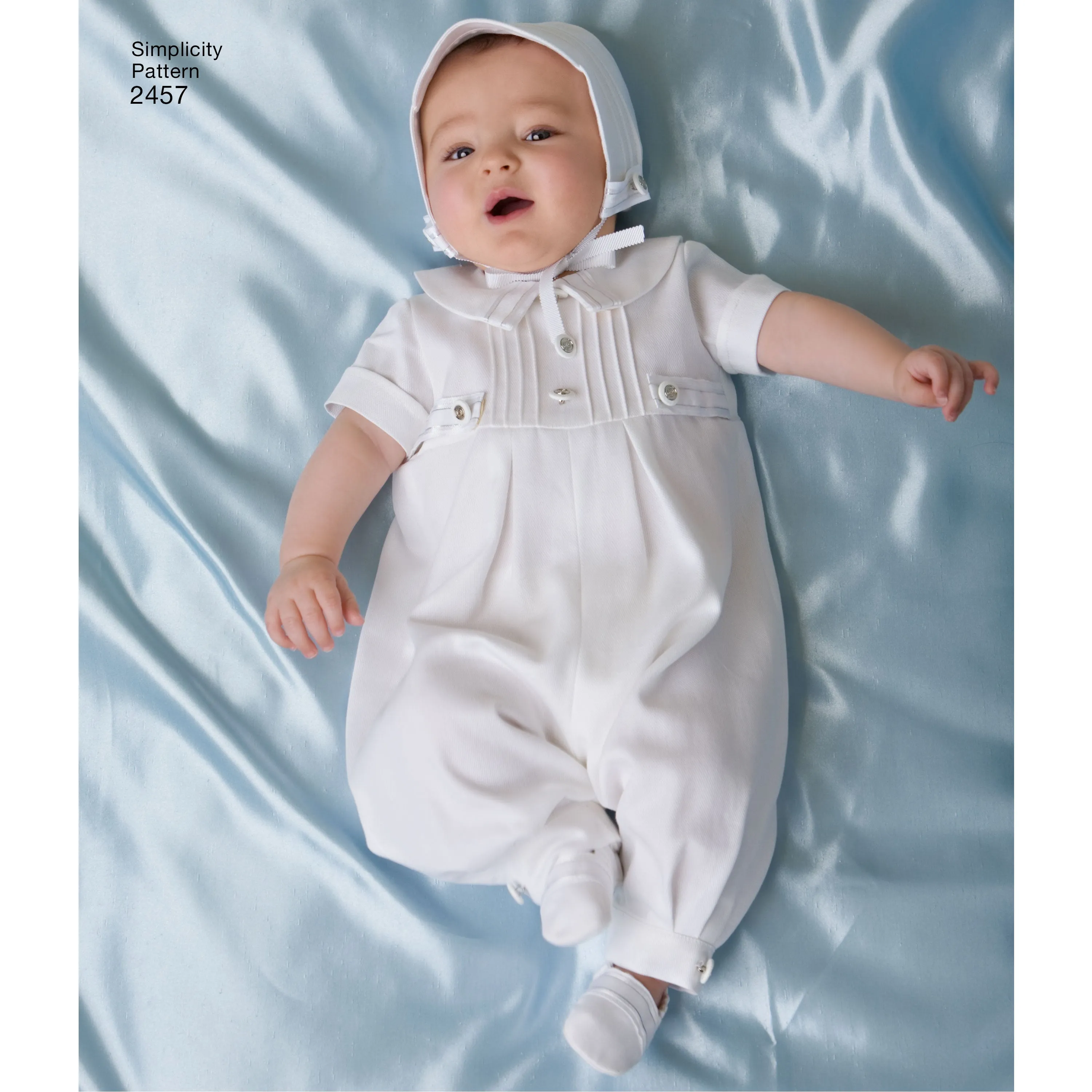 Simplicity Pattern 2457 Babies' Christening Set