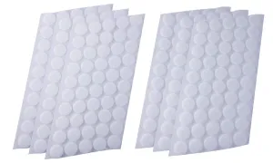 Small Hook and Loop Dots Self Adhesive Stickers Round Coins