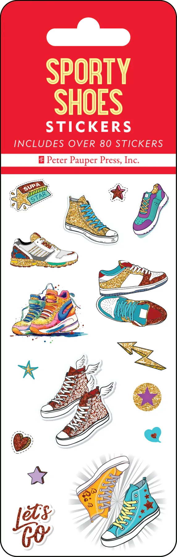 Sporty Shoes Sticker Set