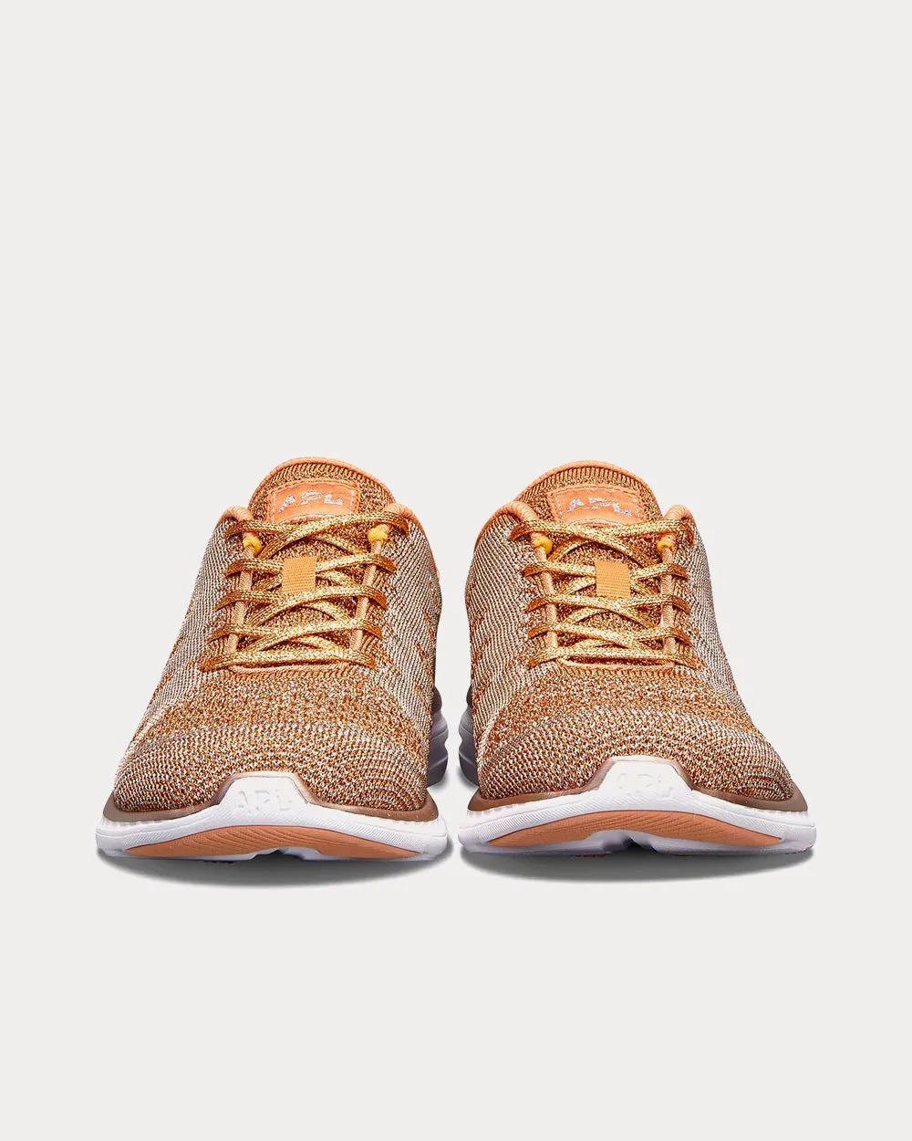 TechLoom Pro Rose Gold / Metallic Silver / White Running Shoes