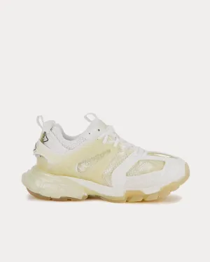 Track Clear Sole White Low Top Sneakers