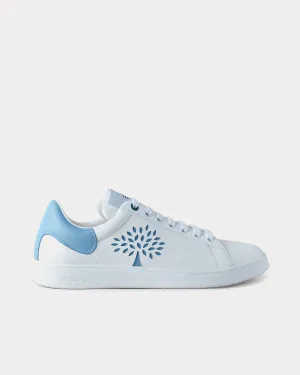 Tree Tennis Bovine Leather Cornflower Blue Low Top Sneakers