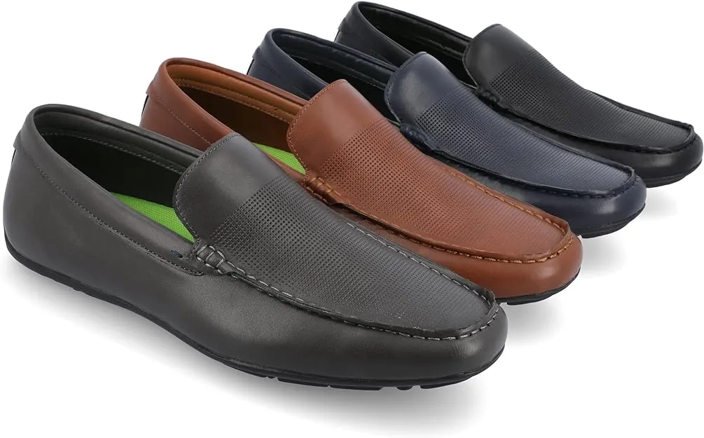 Vance Co. Men's Mitch Driving Loafer  Color Black Size 11M