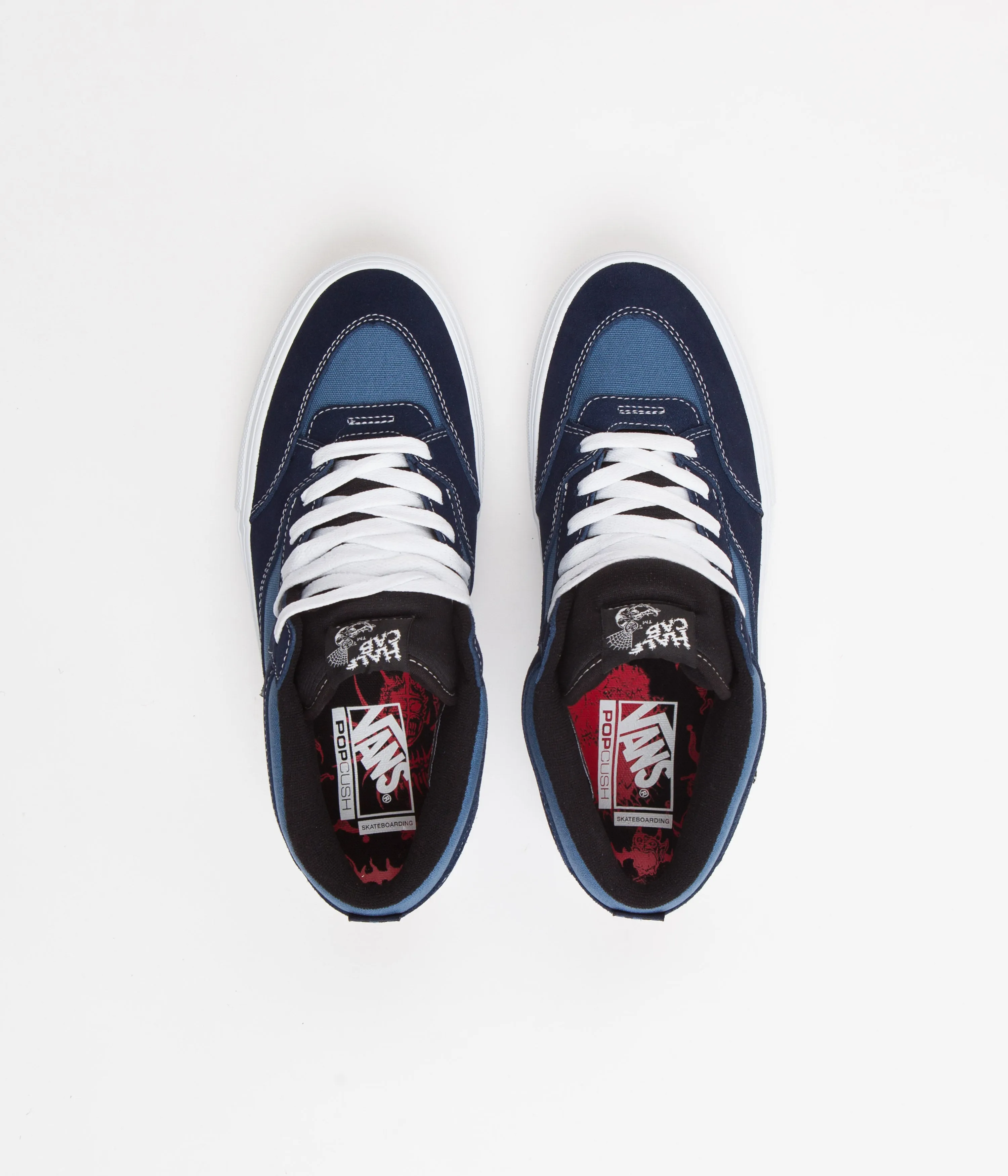 Vans Skate Half Cab '92 VCU Shoes - (Gigliotti) Navy / STV Navy