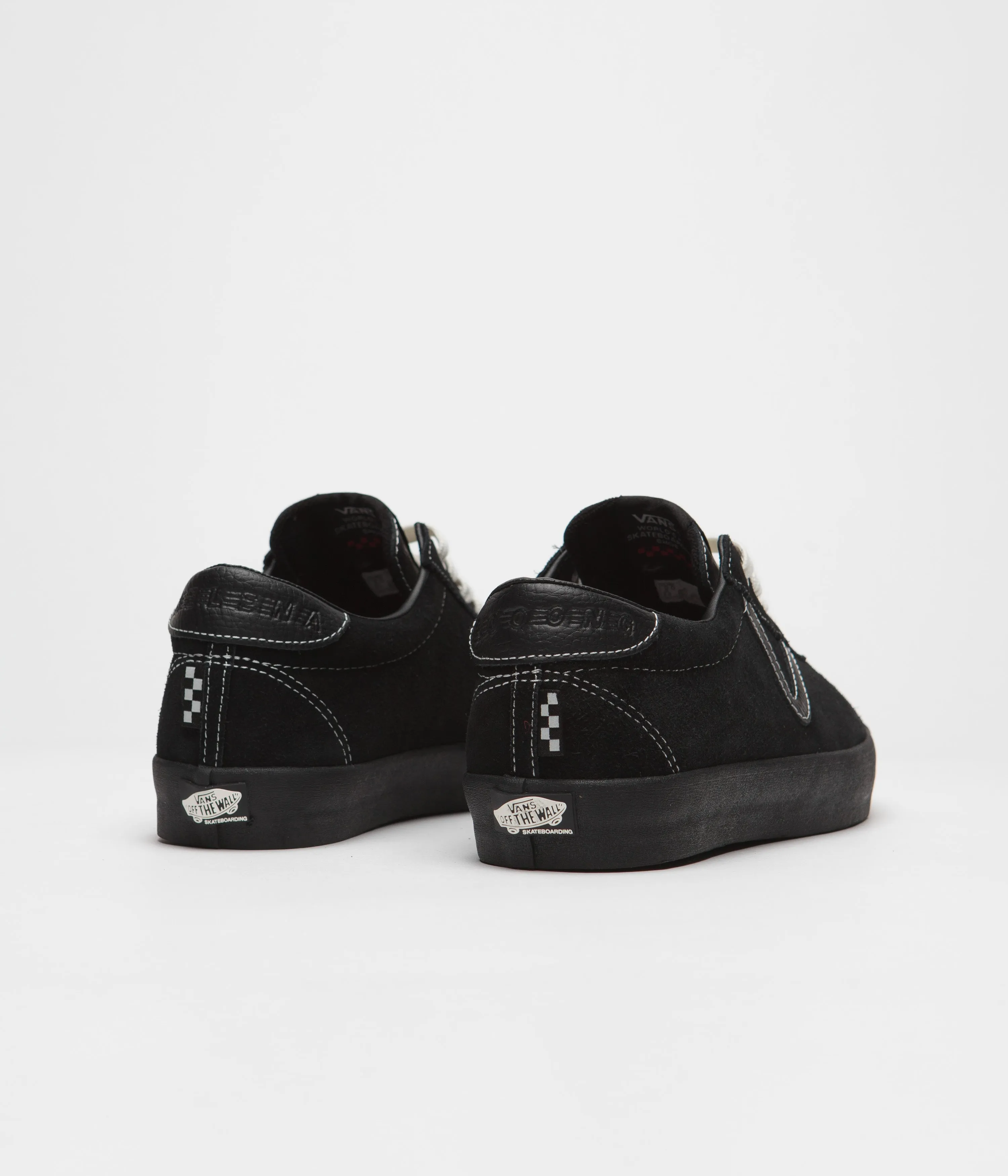 Vans Skate Sport Shoes - (Helena Long) Black / Marshmallow