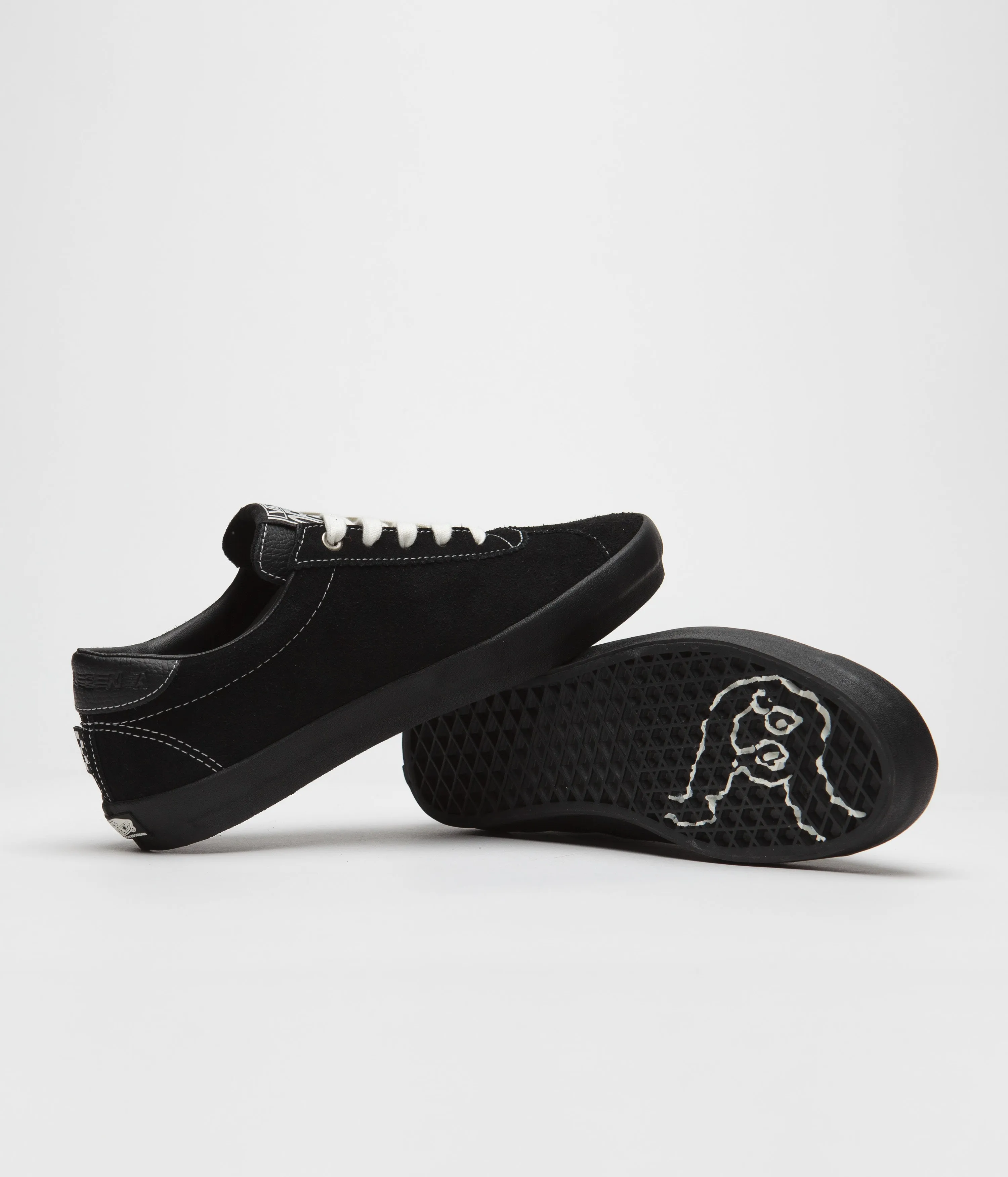 Vans Skate Sport Shoes - (Helena Long) Black / Marshmallow