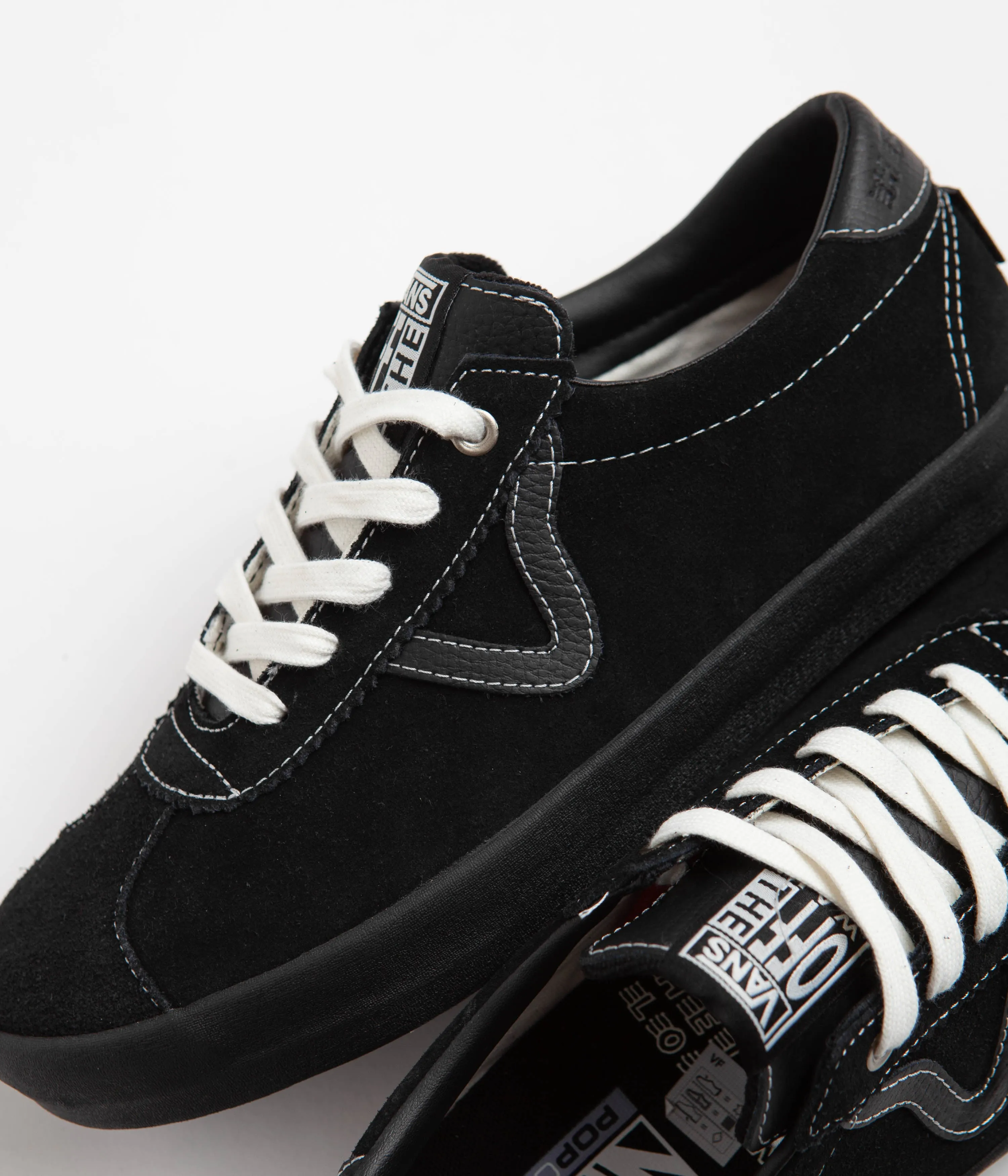 Vans Skate Sport Shoes - (Helena Long) Black / Marshmallow
