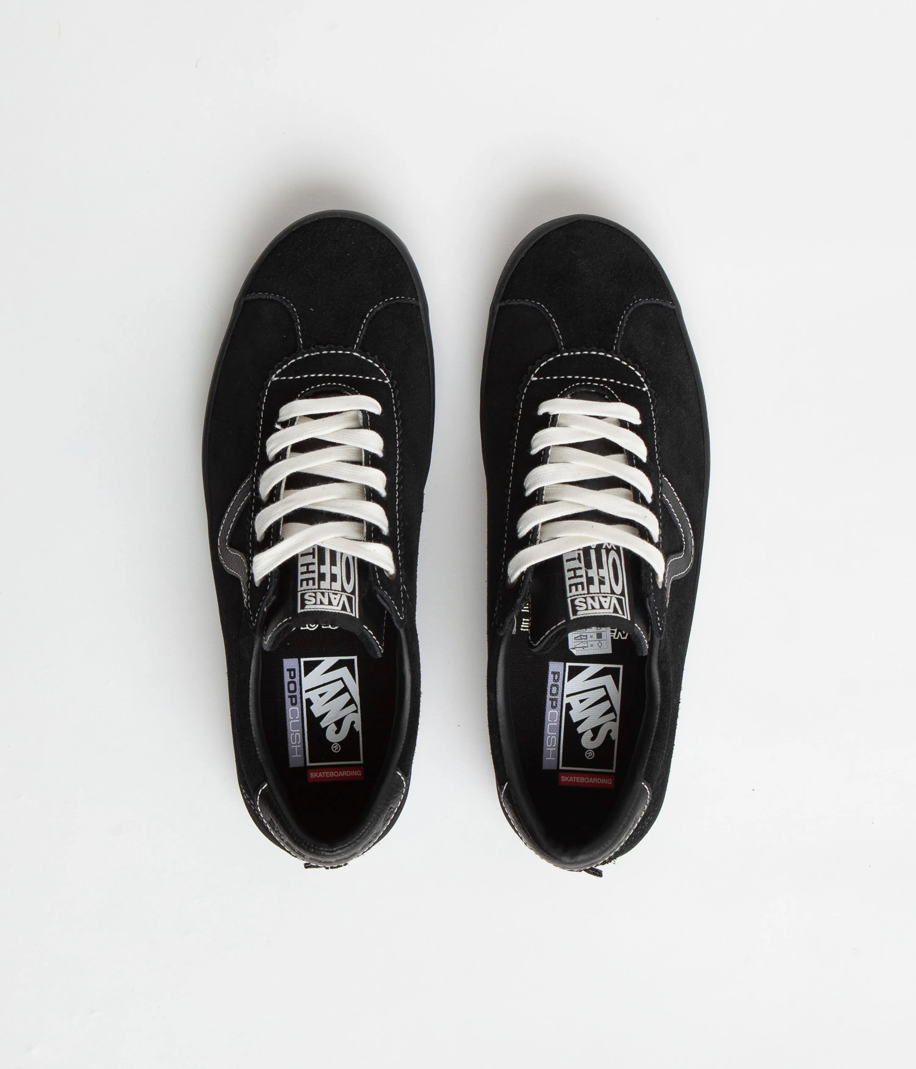 Vans Skate Sport Shoes - (Helena Long) Black / Marshmallow