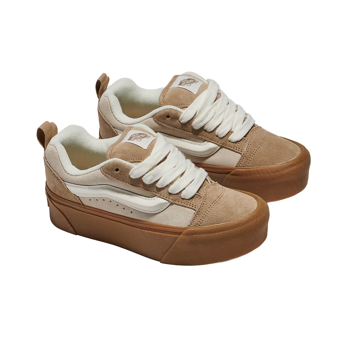 Vans Unisex Knu Stack Skateboarding Shoes VN000CP6DJR Skater Turtledove