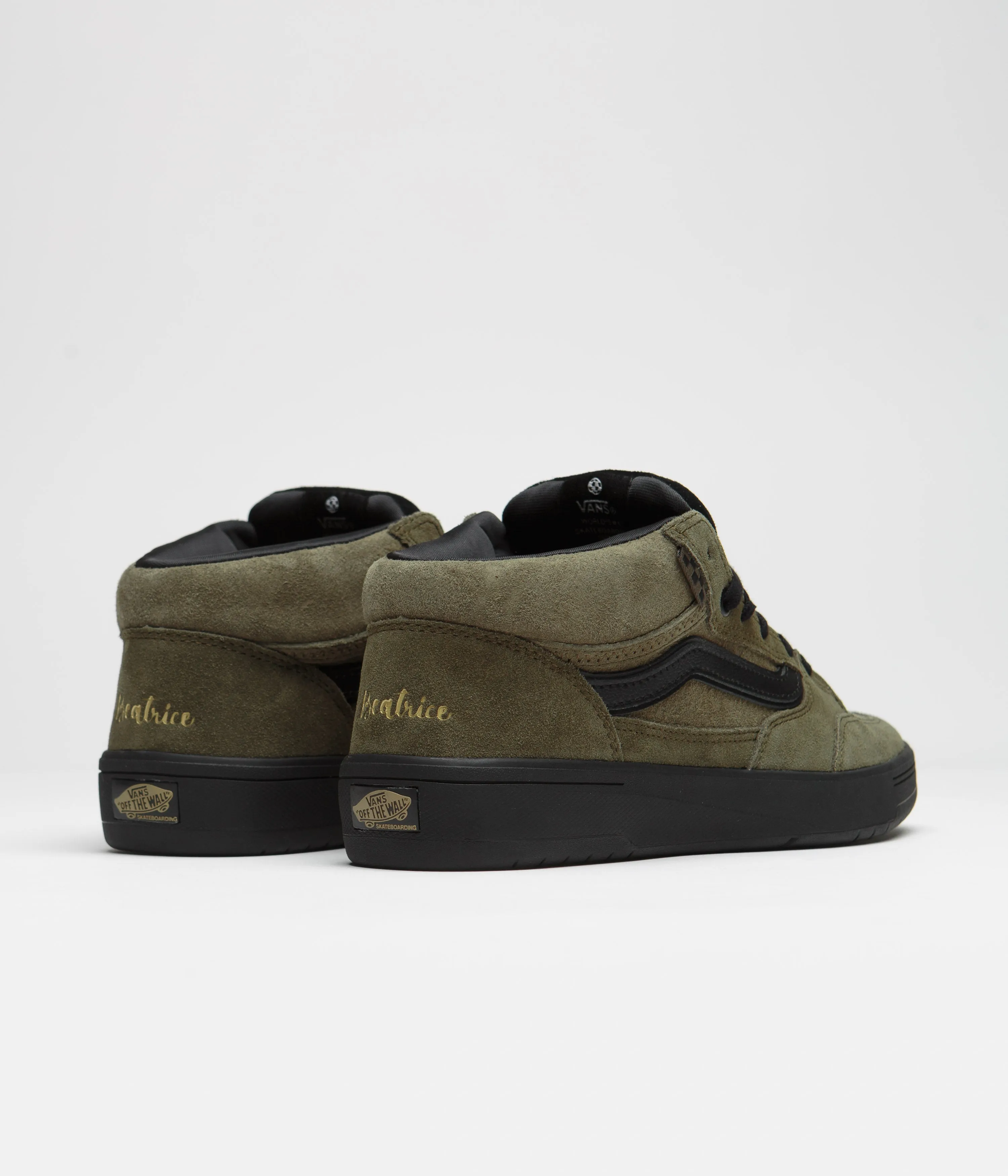 Vans Zahba Mid Shoes - (Beatrice Domond) Dark Olive