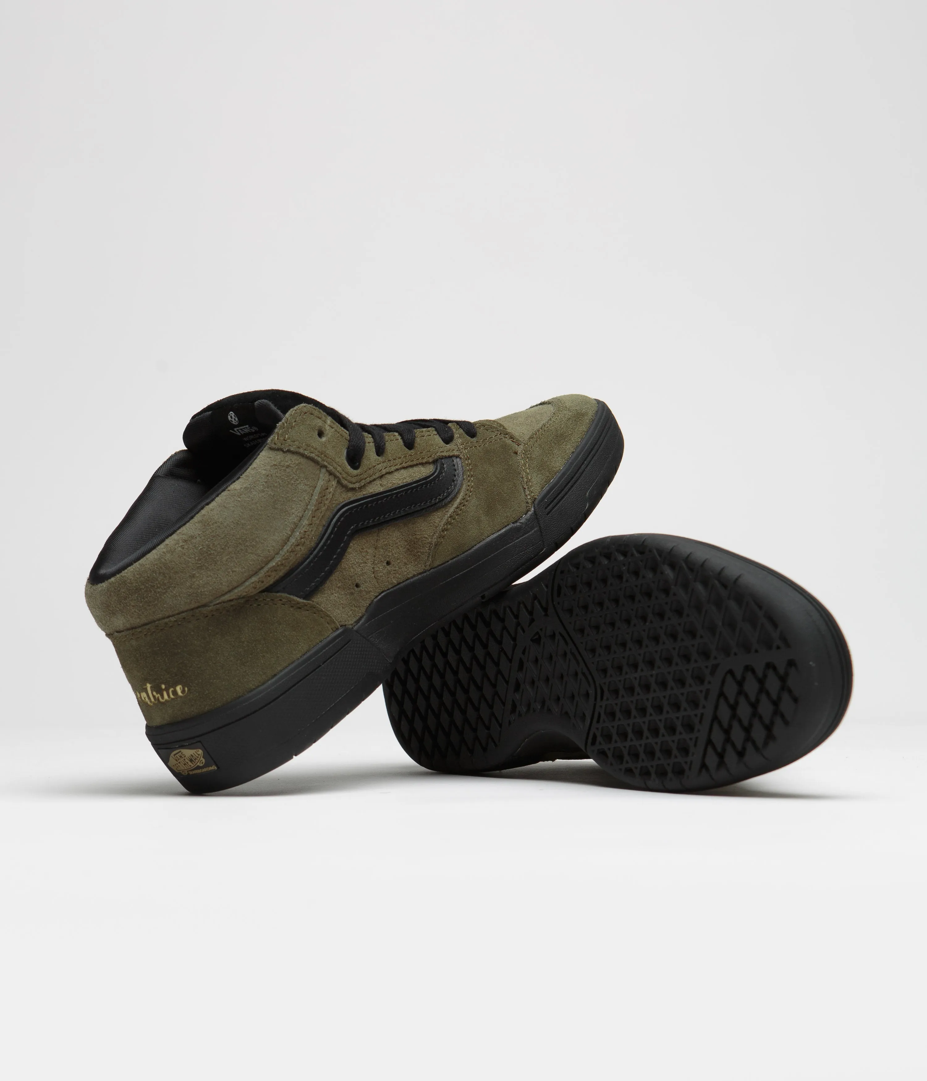 Vans Zahba Mid Shoes - (Beatrice Domond) Dark Olive