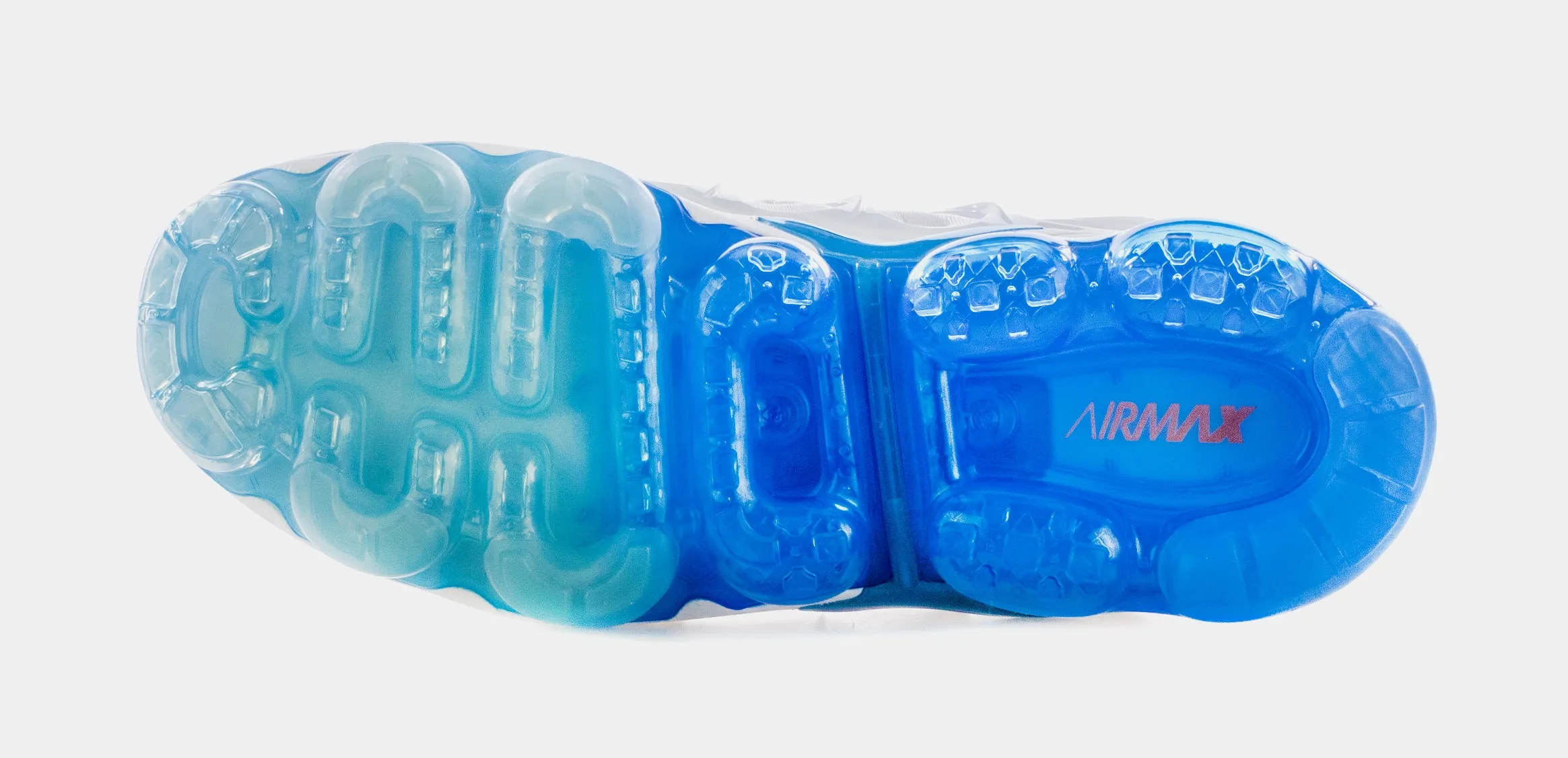 VaporMax Plus Mens Running Shoes (White/Blue)