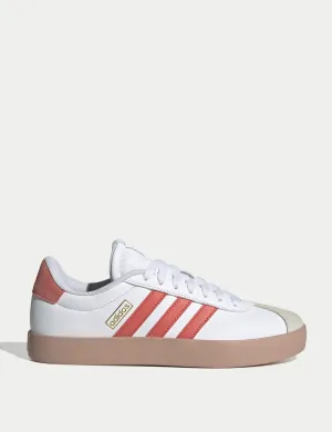 VL Court 3.0 Shoes - Cloud White/Preloved Scarlet/Gold Metallic