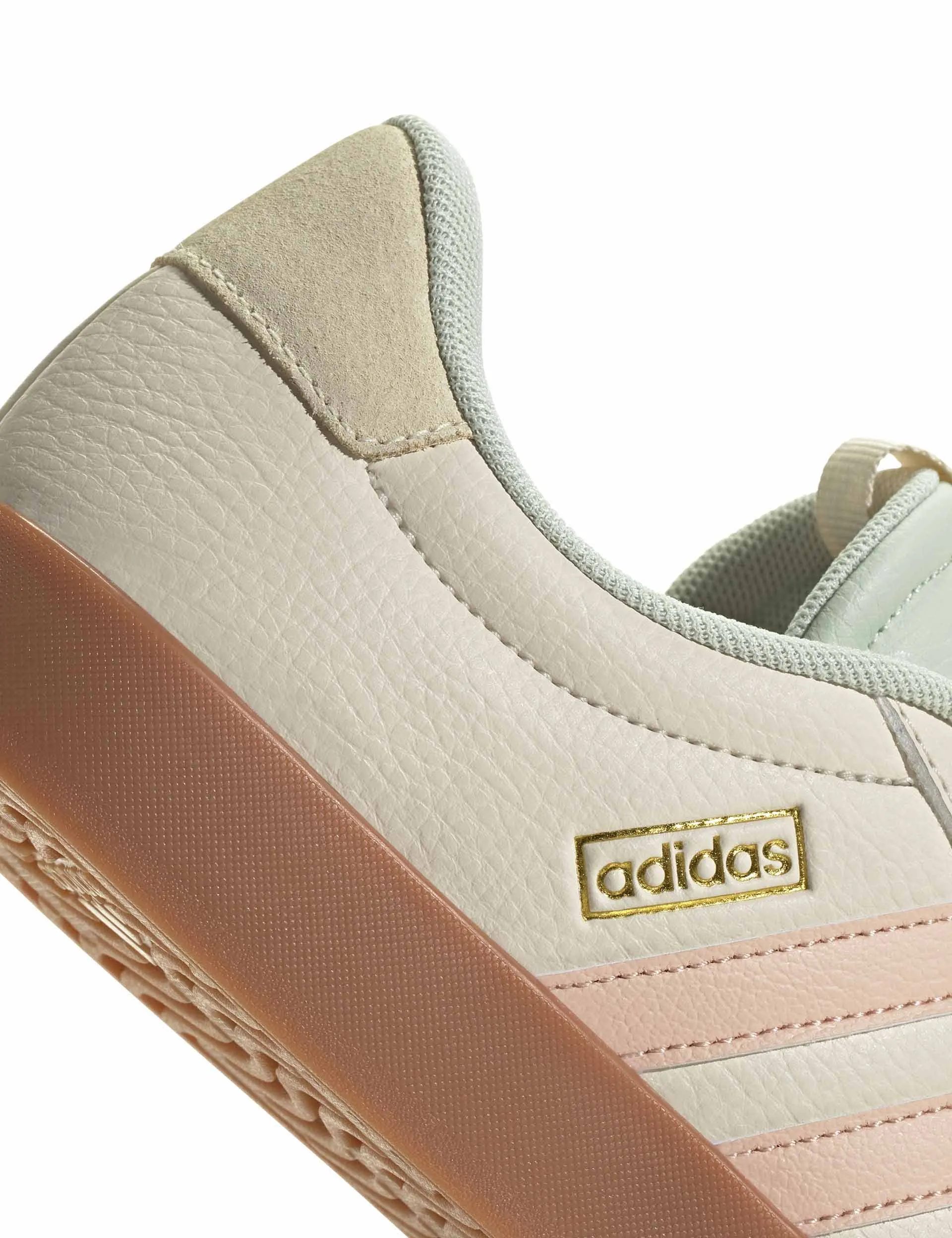 VL Court 3.0 Shoes - Wonder White/Powder Coral/Linen Green