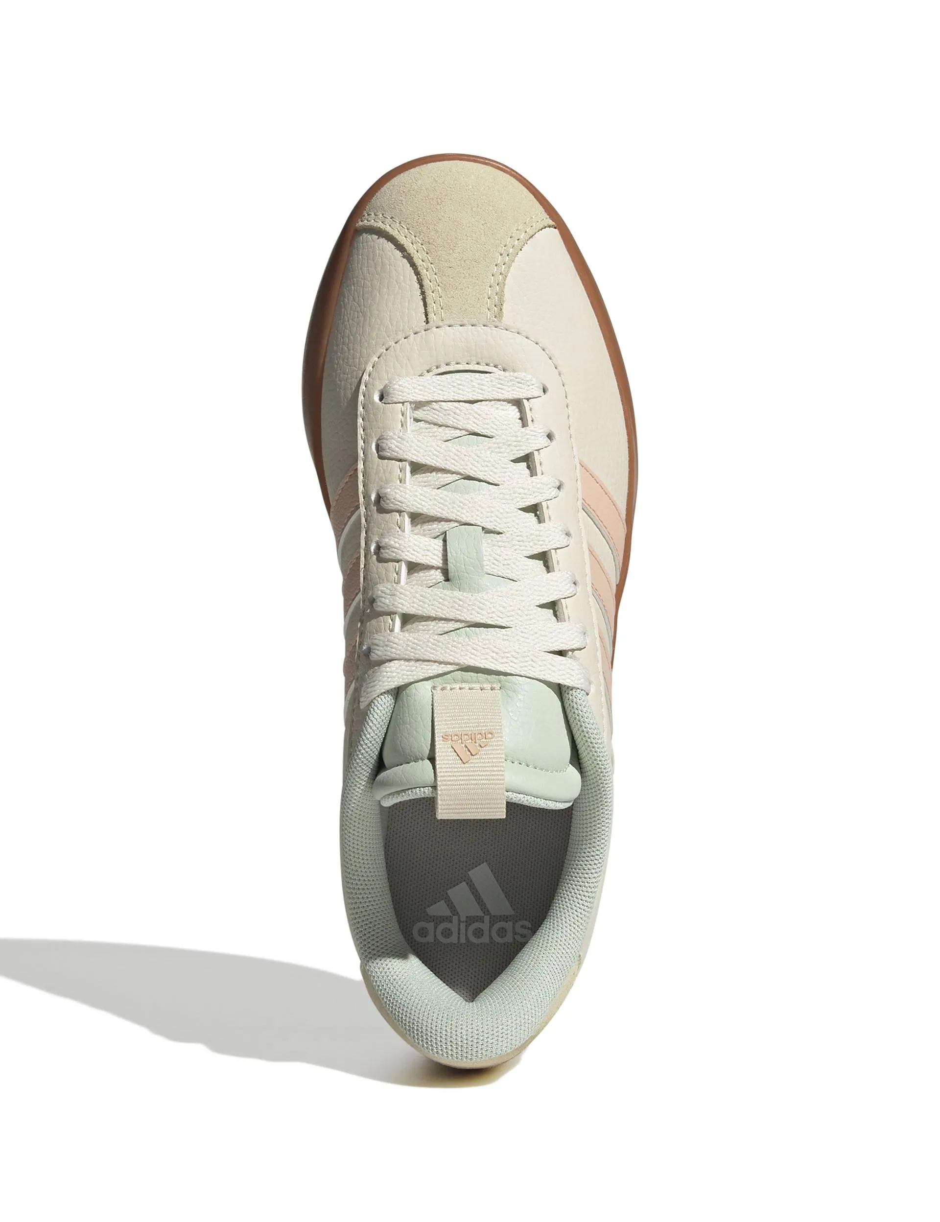 VL Court 3.0 Shoes - Wonder White/Powder Coral/Linen Green