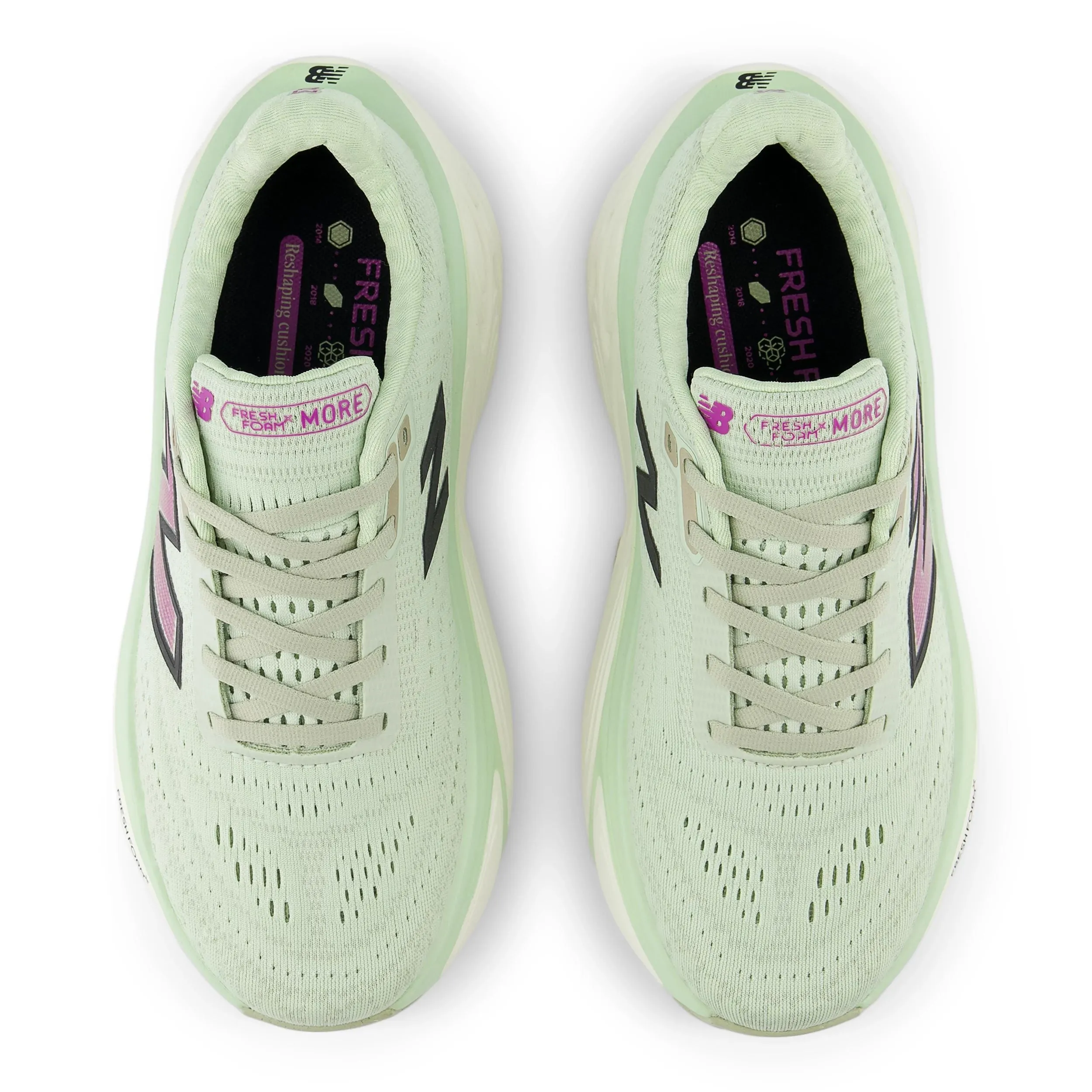W New Balance Fresh Foam X More v5 Mint
