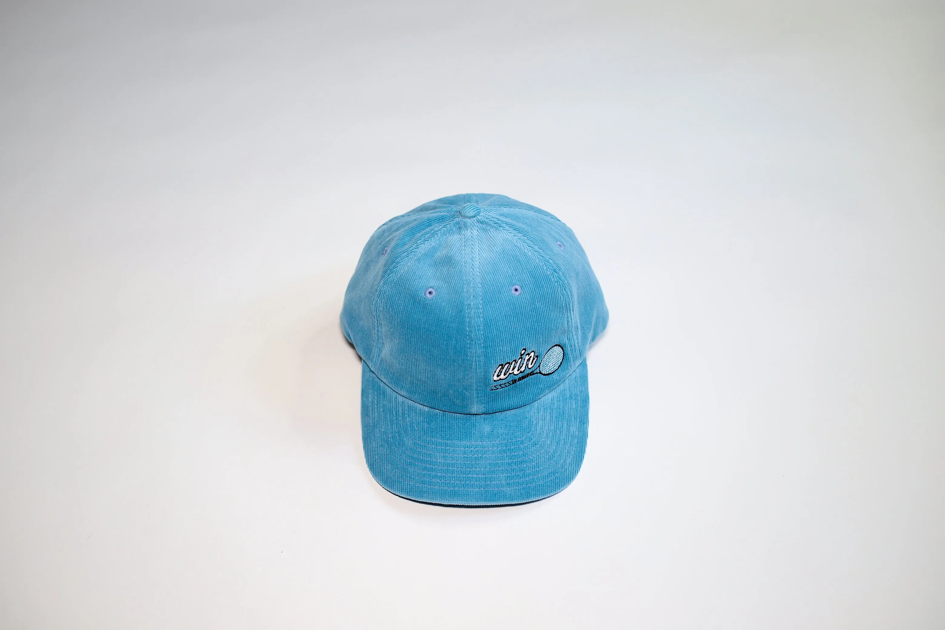 WIN Tennis Racket Adjustable Hat in Carolina Corduroy