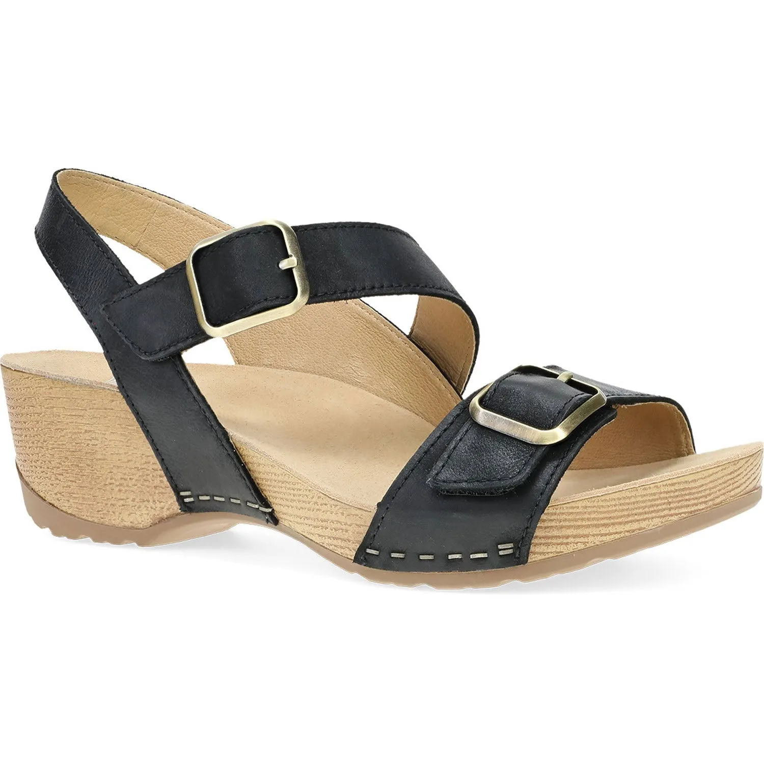 Women's Dansko Trinity Black Burnished Nubuck