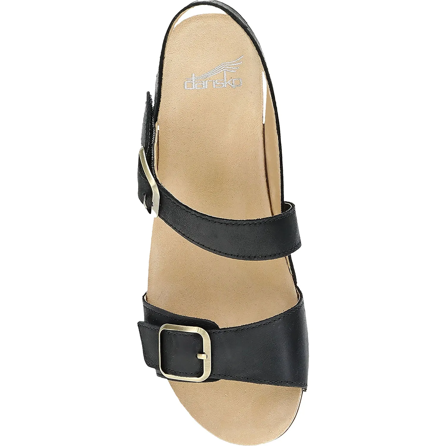 Women's Dansko Trinity Black Burnished Nubuck