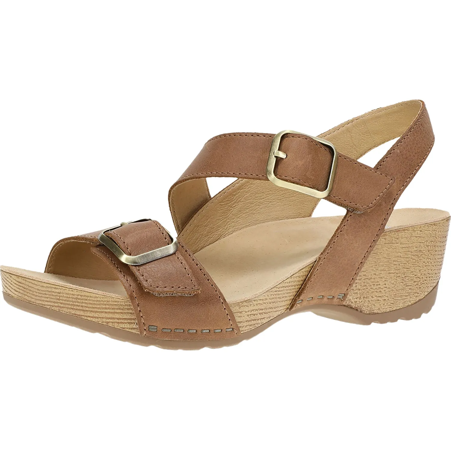 Women's Dansko Trinity Tan Burnished Nubuck