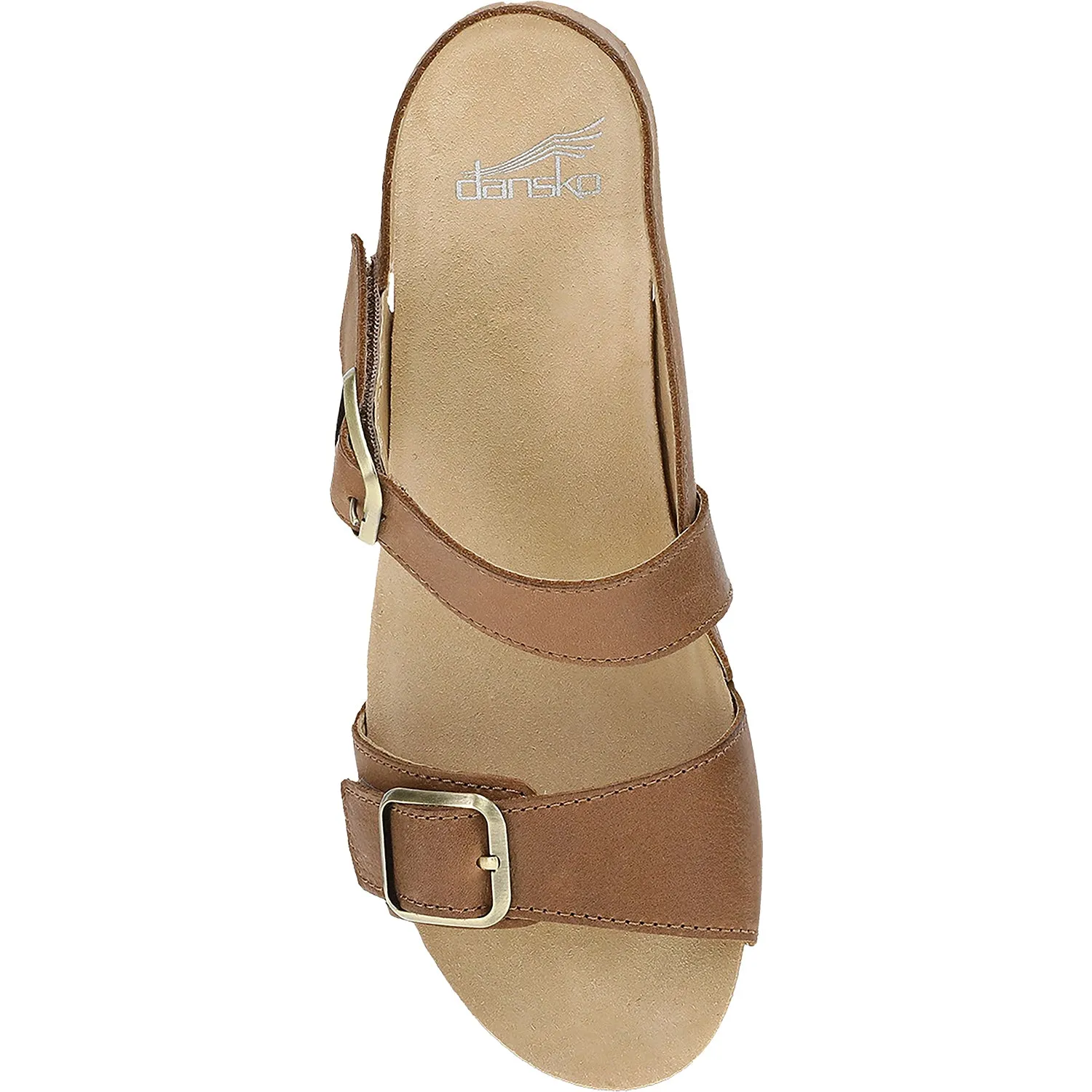 Women's Dansko Trinity Tan Burnished Nubuck