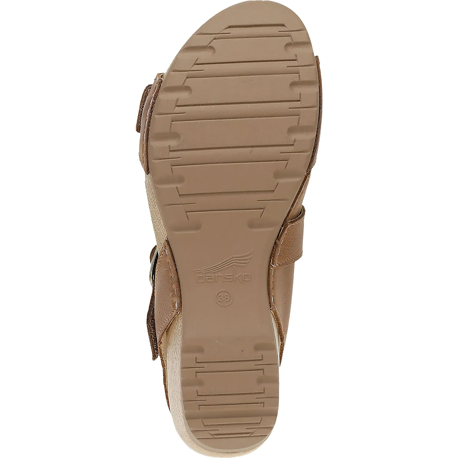 Women's Dansko Trinity Tan Burnished Nubuck