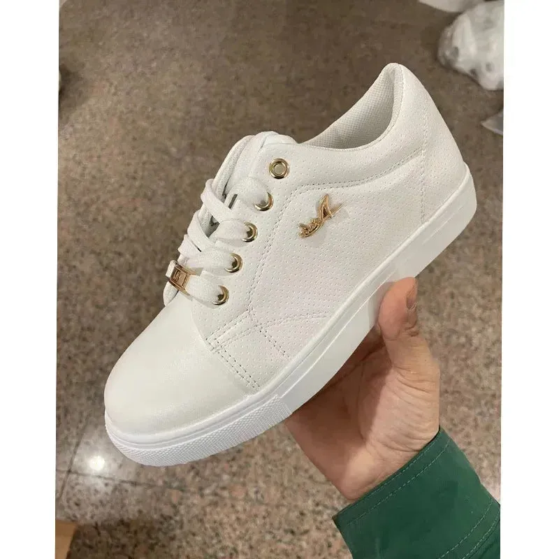 Women’s Vulcanized Shoes 2023  Casual Sneakers in Plus Size 43