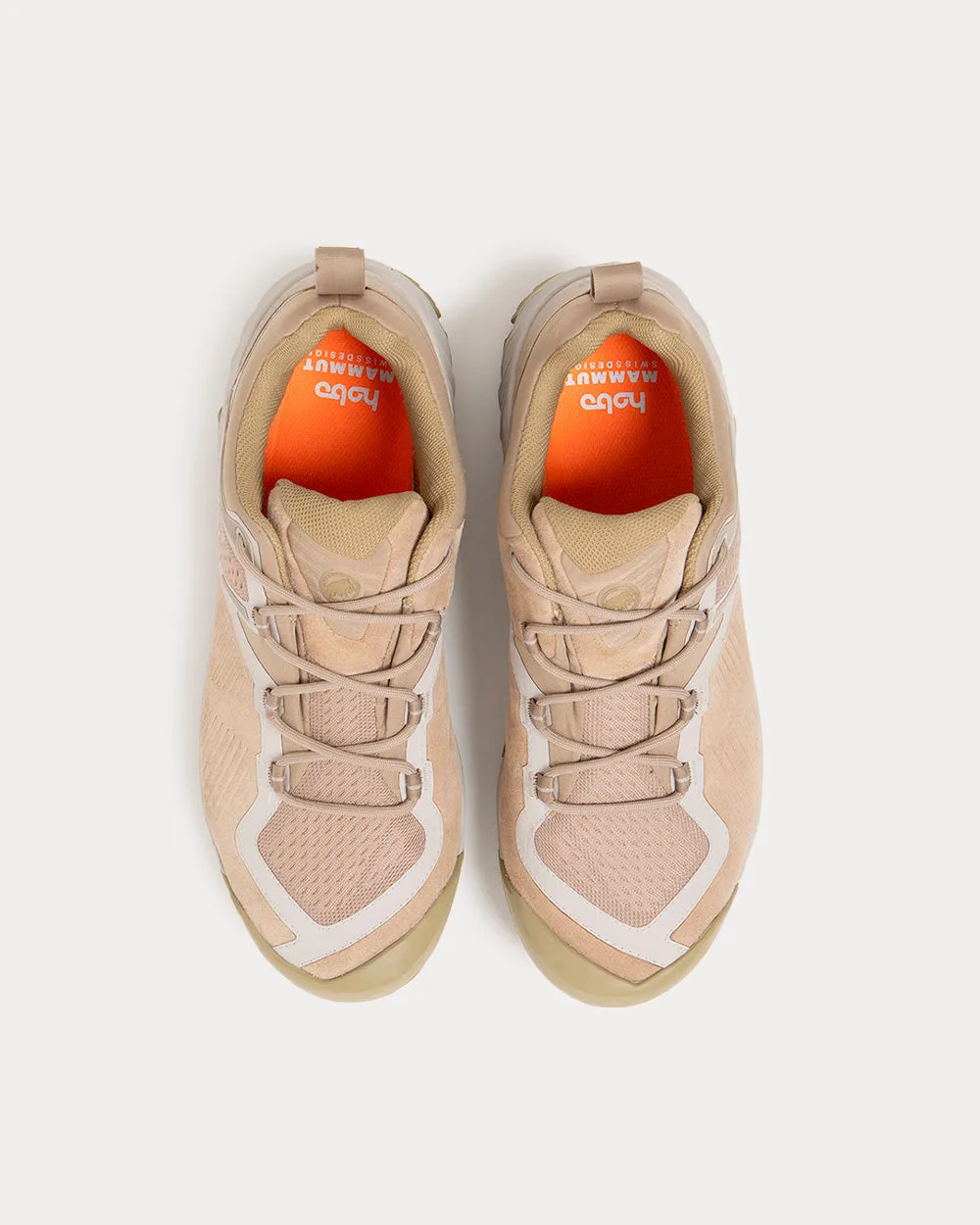 x hobo Sapuen Beige Low Top Sneakers