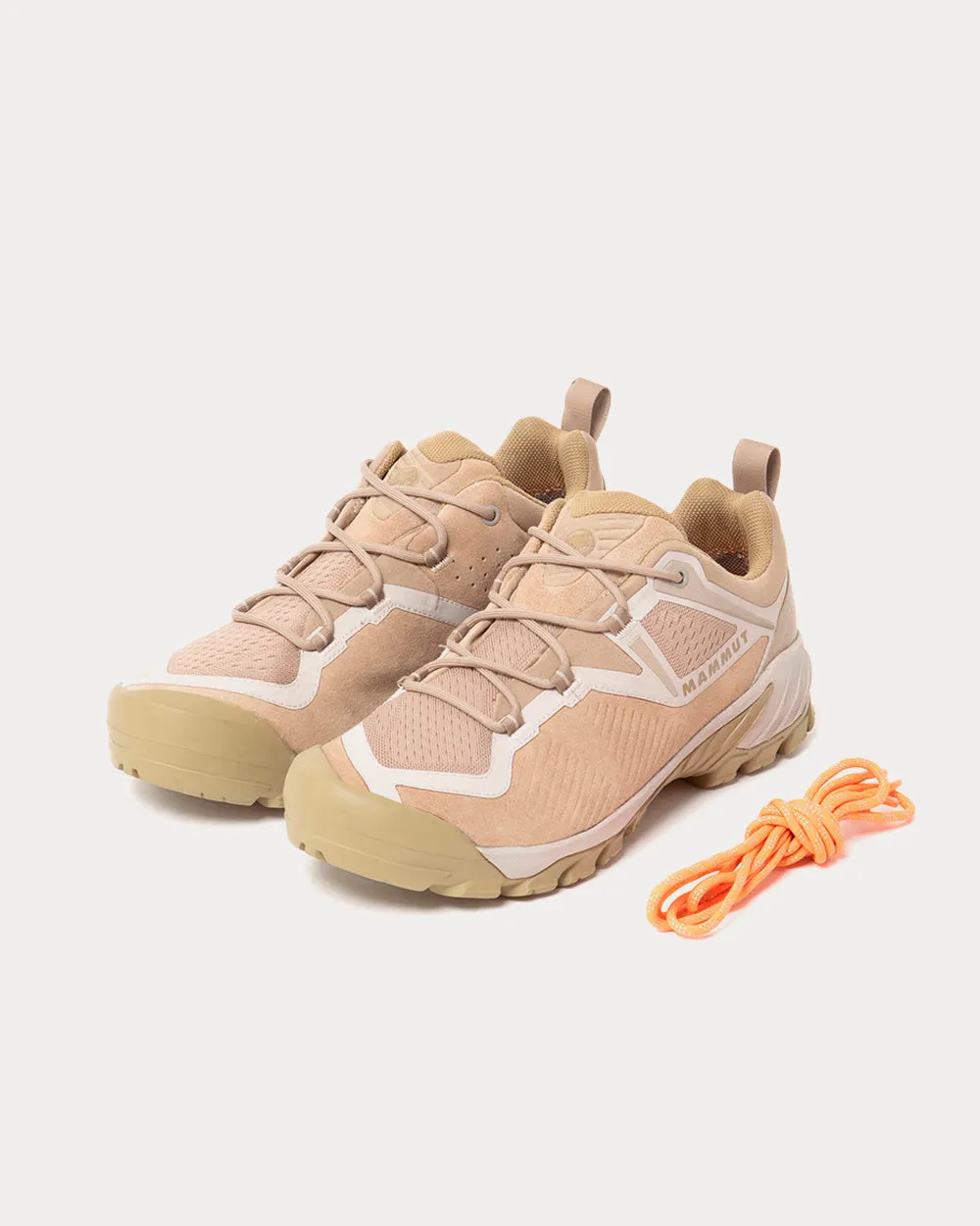 x hobo Sapuen Beige Low Top Sneakers