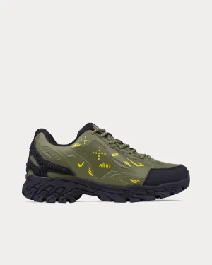 X11 Trek Forest Green Low Top Sneakers
